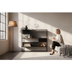 REGAŁ NA KSIĄŻKI METALOWE   RNK-181